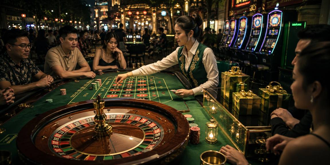 vj347 Bàn blackjack nhiều ghế